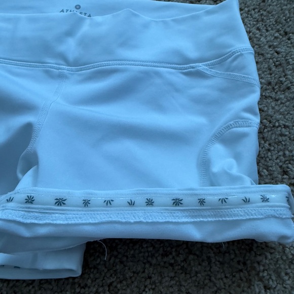 Athleta Women's White Athletic Shorts - Picture 5 of 6